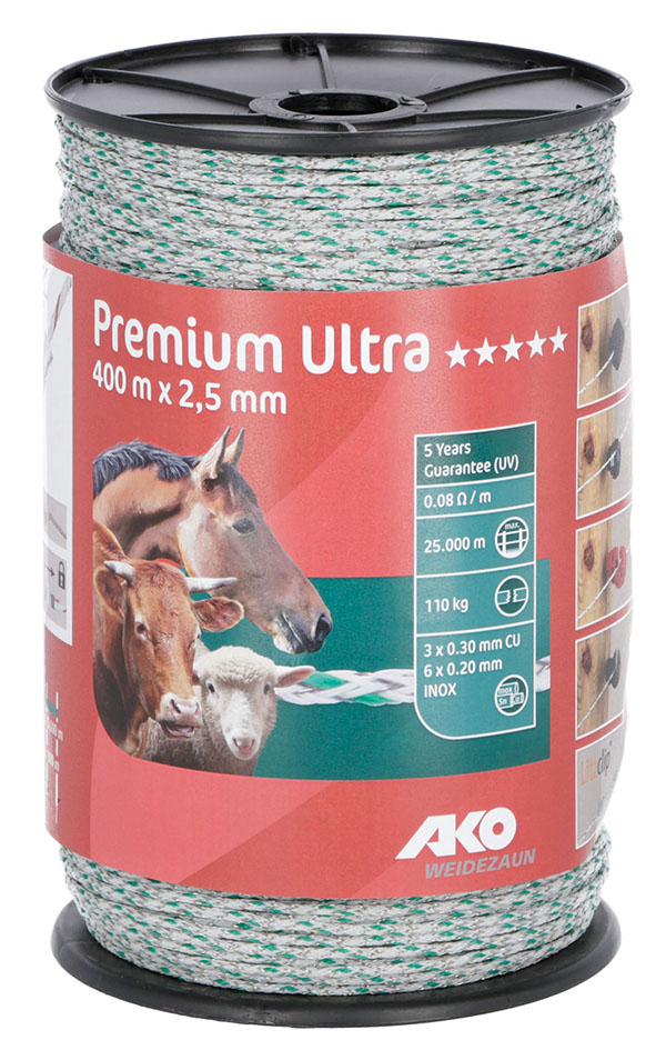 Premium Ultra Weidezaunlitze